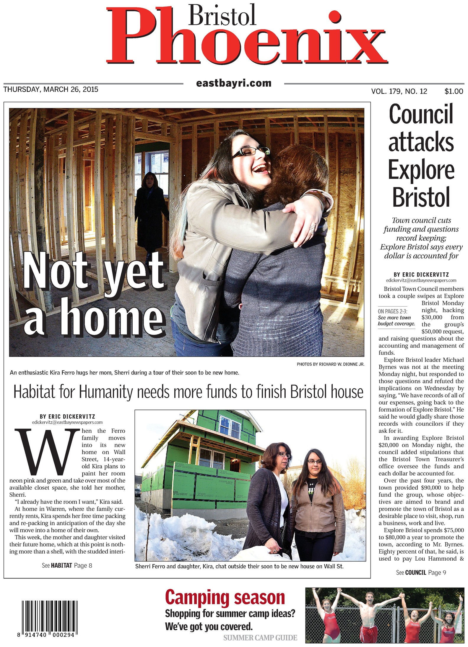 Bristol Phoenix Thursday, March 26, 2015 News, Opinion, Things to Do in the