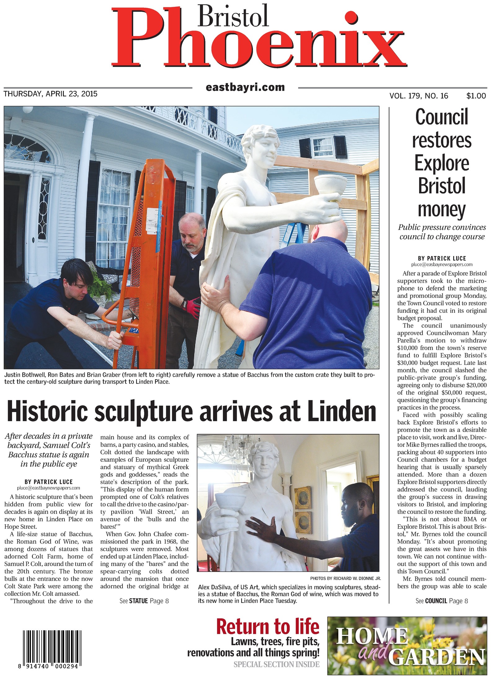 Bristol Phoenix Thursday, April 23, 2015 News, Opinion, Things to Do in the