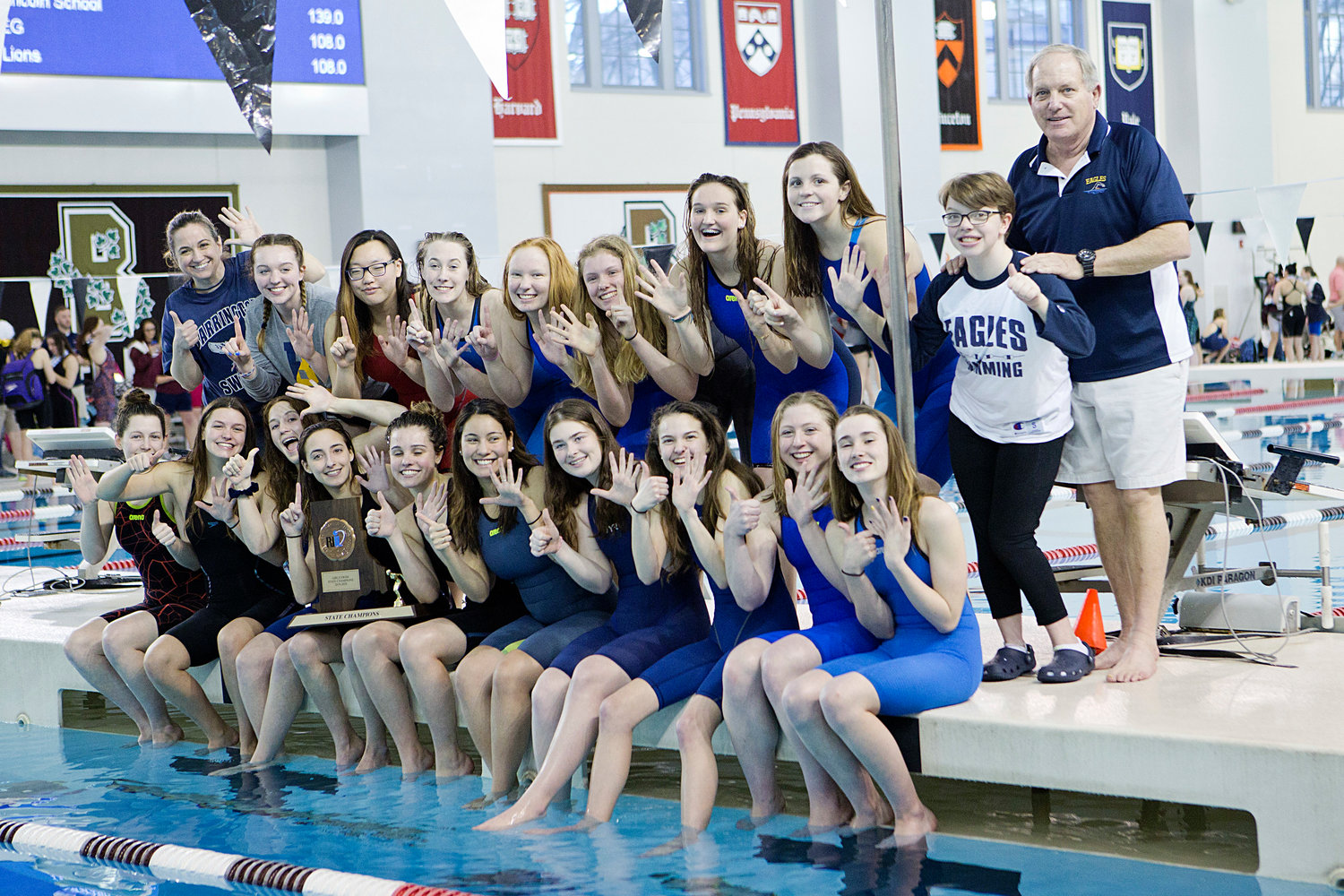 Barrington Girls Win Sixth Straight Swimming State Title Eastbayri Com News Opinion Things To Do In The East Bay