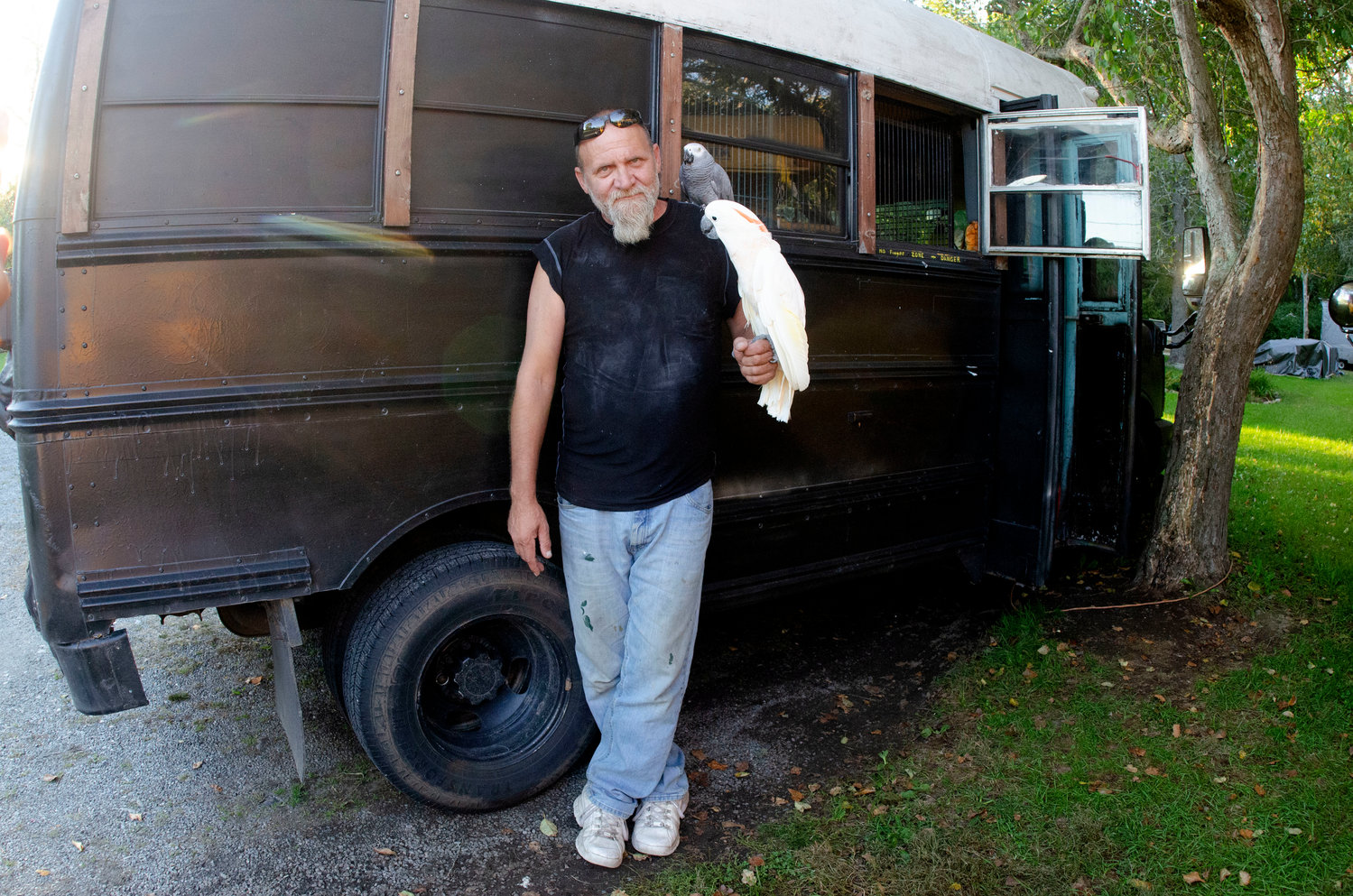 Ed Aldrich's "Bird Bus" needs too much work to keep on the road, so he is hoping to fix up a new bus he purchased for $4,000.