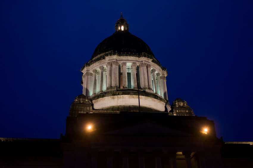 The Capitol Building is seen Monday, Jan. 8, 2018 in Olympia.