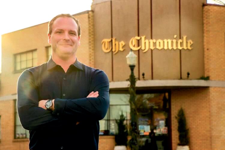 CT Publishing co-owner and Chronicle Publisher Chad Taylor