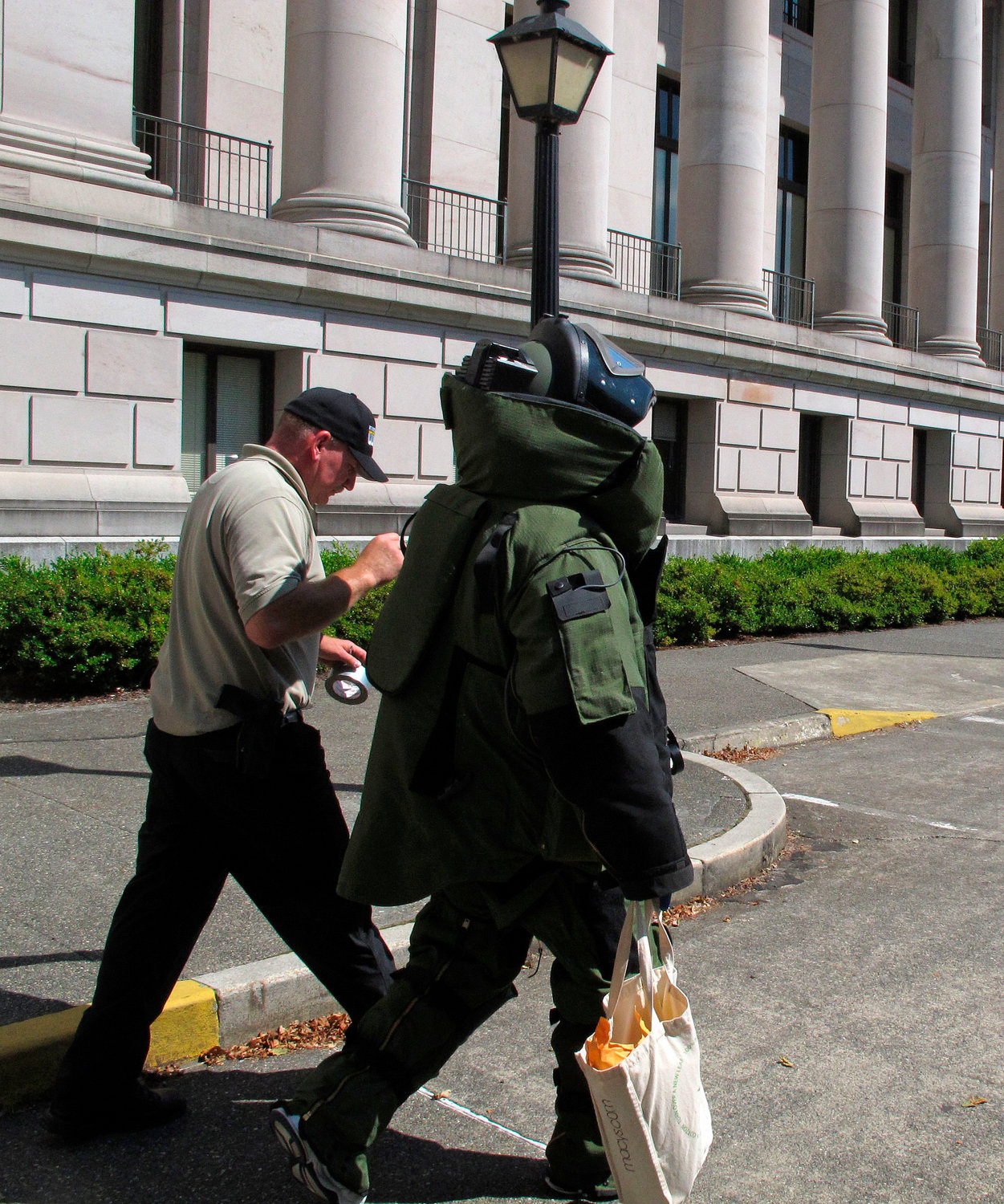 Evacuations at the Capitol as Bomb Squad Removes Suspicious Package ...